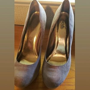 Charlotte Russe Grey pumps